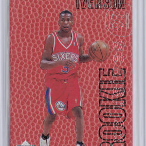 1996-97 Upper Deck Allen Iverson #R1 76ers Rookie Exclusives