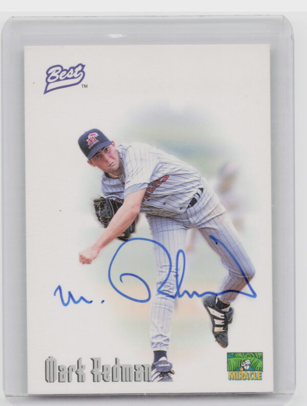 1996 Best Mark Redman AU #NNO Miracle Autographs