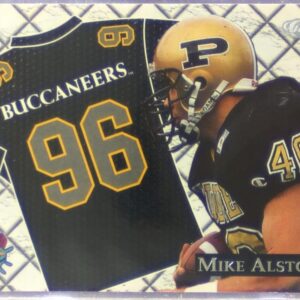 1996 Classic NFL Rookies Mike Alstott RC #RJ9 Buccaneers Road Jersey