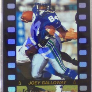 1996 Donruss Joey Galloway /4000 #5 Seahawks Stop Action