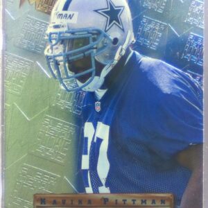 1996 Fleer Metal Kavika Pittman RC #144 Cowboys