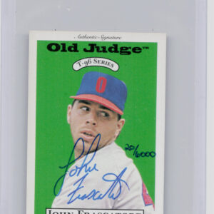 1996 Signature Rookies Old Judge John Frascatore AU SN6000 #10 Redbirds Signatur