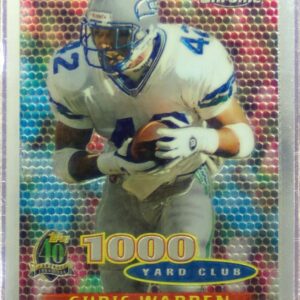 1996 Topps Chrome Chris Warren #53 Seahawks