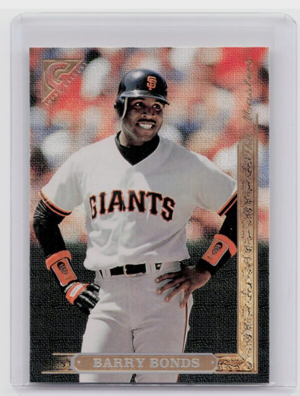 1996 Topps Gallery Barry Bonds #156 Giants