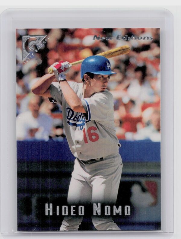 1996 Topps Gallery Hideo Nomo #92 Dodgers
