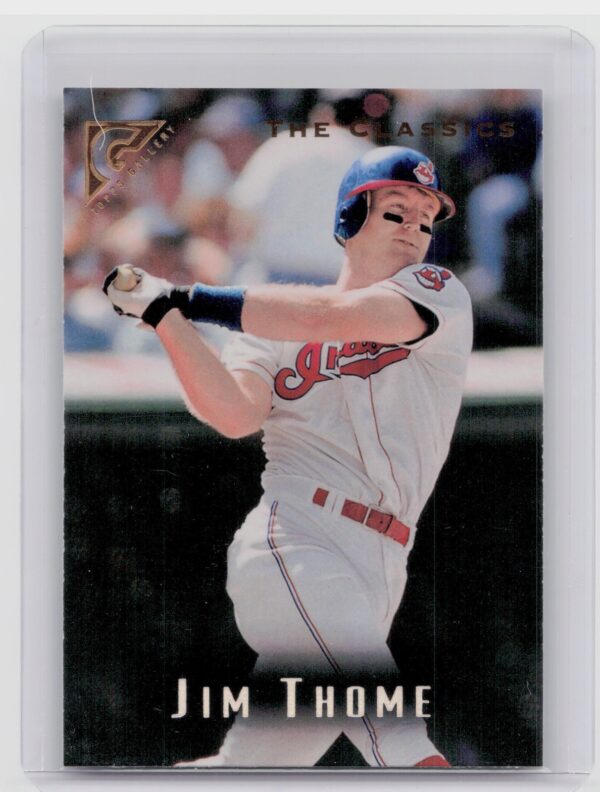 1996 Topps Gallery Jim Thome #70 Indians