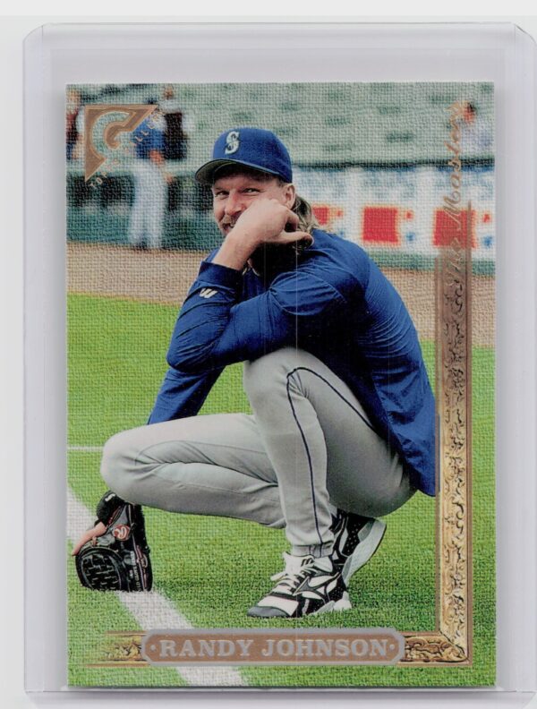 1996 Topps Gallery Randy Johnson #162 Mariners