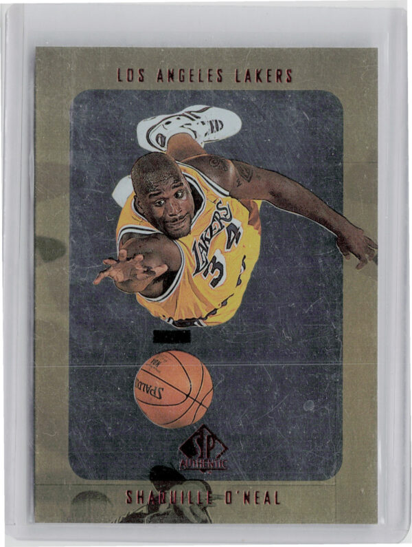 1997-98 SP Authentic Shaquille O'Neal #66 Lakers