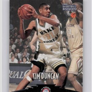 1997-98 Score Board Rookies Tim Duncan #61 Deacons