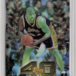 1997-98 Topps Chrome Shaquille O'Neal #T40-30 Lakers Topps 40