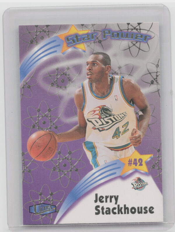 1997-98 Ultra Jerry Stackhouse #20 SP Pistons Star Power