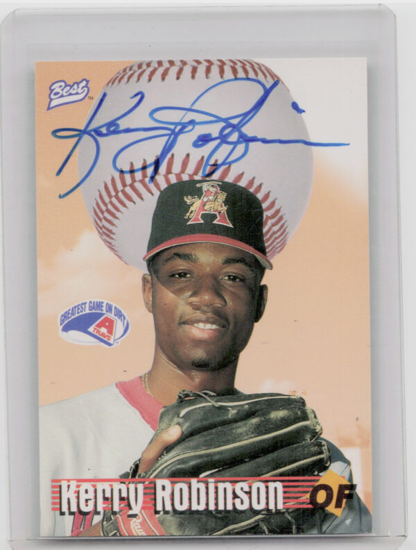1997 Best Kerry Robinson AU SN250 #NNO Travelers Limited Autographs