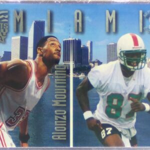 1997 Score Board Autographed Collection Alonzo Mourning / Yatil Green #SC8 Dolph