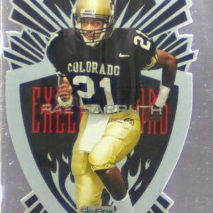 1997 SkyBox Impact Rae Carruth RC #2 Panthers Excelerators Die-Cut