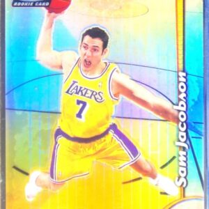 1998-99 Finest Sam Jacobson RC Refractor No Protector #248 Lakers