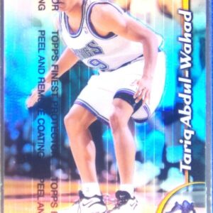 1998-99 Finest Tariq Abdul-Wahad Refractors #139 Kings