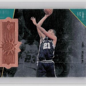 1998-99 SPx Finite Tim Duncan /5400 #107 Spurs