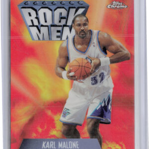 1998-99 Topps Chrome Karl Malone #SB16 Jazz Season's Best Refractors
