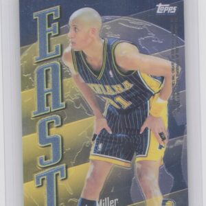 1998-99 Topps Reggie Miller / Jim Jackson #EW20 Warriors East/West