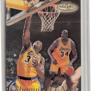 1998-99 Topps Shaquille O'Neal #GL2 Lakers Topps Gold Label
