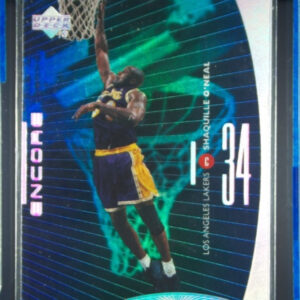 1998-99 Upper Deck Encore Shaquille O'Neal #I28 Lakers Intensity