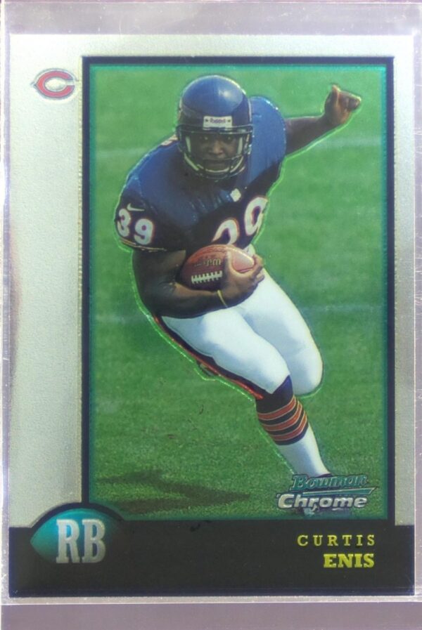 1998 Bowman Curtis Enis RC #BCP2 Bears Chrome Preview Refractors