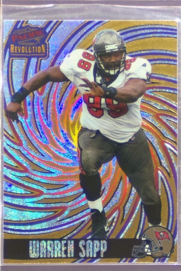 1998 Pacific Revolution Warren Sapp #140 Buccaneers