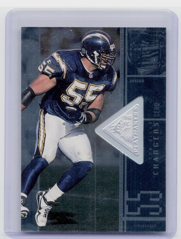 1998 SPx Finite Junior Seau /5500 #105 Chargers