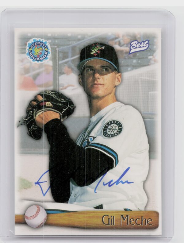 1998 Team Best Gil Meche AU #NNO AquaSox Autographs Player of the Year