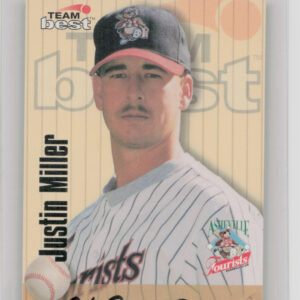 1998 Team Best Justin Miller AU #NNO Tourists Autographs Signature Series