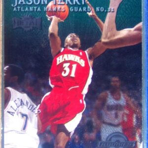 1999-00 Metal Jason Terry Emerald RC #157 Hawks