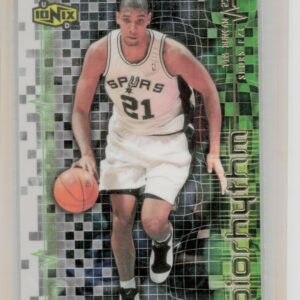 1999-00 Upper Deck Ionix Tim Duncan #B14 Spurs BIOrhythm