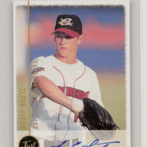 1999 Just Geoff Goetz AU #NNO Bombers Autographs