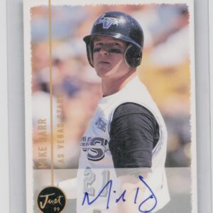 1999 Just Mike Darr Auto #NNO Stars Autographs