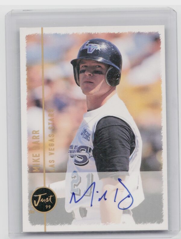 1999 Just Mike Darr Auto #NNO Stars Autographs