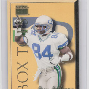 1999 SkyBox Premium Joey Galloway #14 BT Seahawks Box Tops
