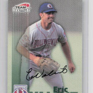 1999 Team Best Rookie Eric Valent AU #NNO Weevils Autographs