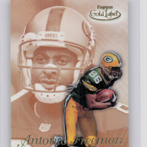1999 Topps Gold Label Antonio Freeman #R11 Packers Race to... Gold
