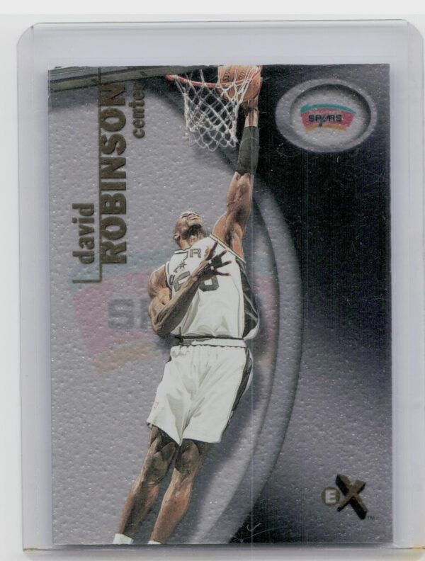 2000-01 E-X David Robinson #80 Spurs