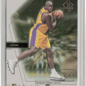 2000-01 SP Authentic Shaquille O'Neal #FC4 Lakers First Class