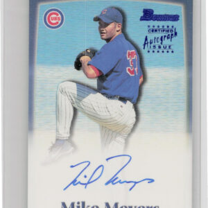 2000 Bowman Mike Meyers AU #MM Cubs Autographs