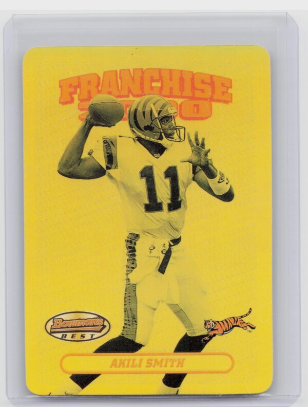 2000 Bowman's Best Akili Smith Franchise 2000 f10 Bengals