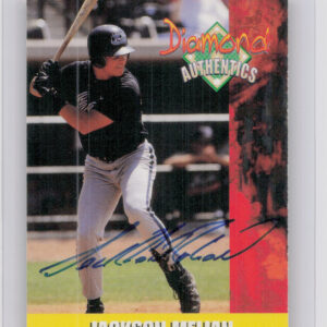 2000 Diamond Authentics Autographs Jackson Melian AU SN1250 #MS4 Bats Magnificen