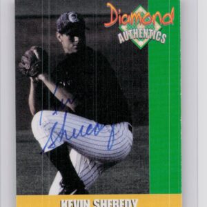 2000 Diamond Authentics Autographs Kevin Sheredy AU SN3250 #15 Cannons