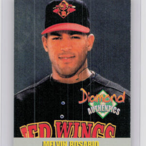 2000 Diamond Authentics Autographs Melvin Rosario AU SN3250 #5 Wings