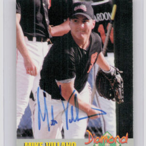 2000 Diamond Authentics Autographs Mike Villano AU SN3250 #24 Cannons