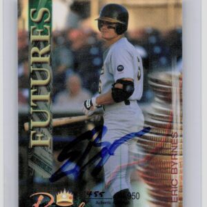 2000 Royal Rookies Futures Eric Byrnes Auto /4950 #14 A's Autographs