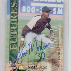 2000 Royal Rookies Futures Jose Morban AU SN4950 #8 Gnats Autographs