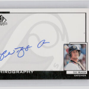 2000 SP Top Prospects Eric Munson AU #EM Whitecaps Chirography