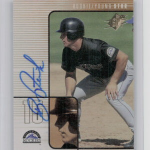 2000 SPx Ben Petrick AU SN1500 #99 Rockies